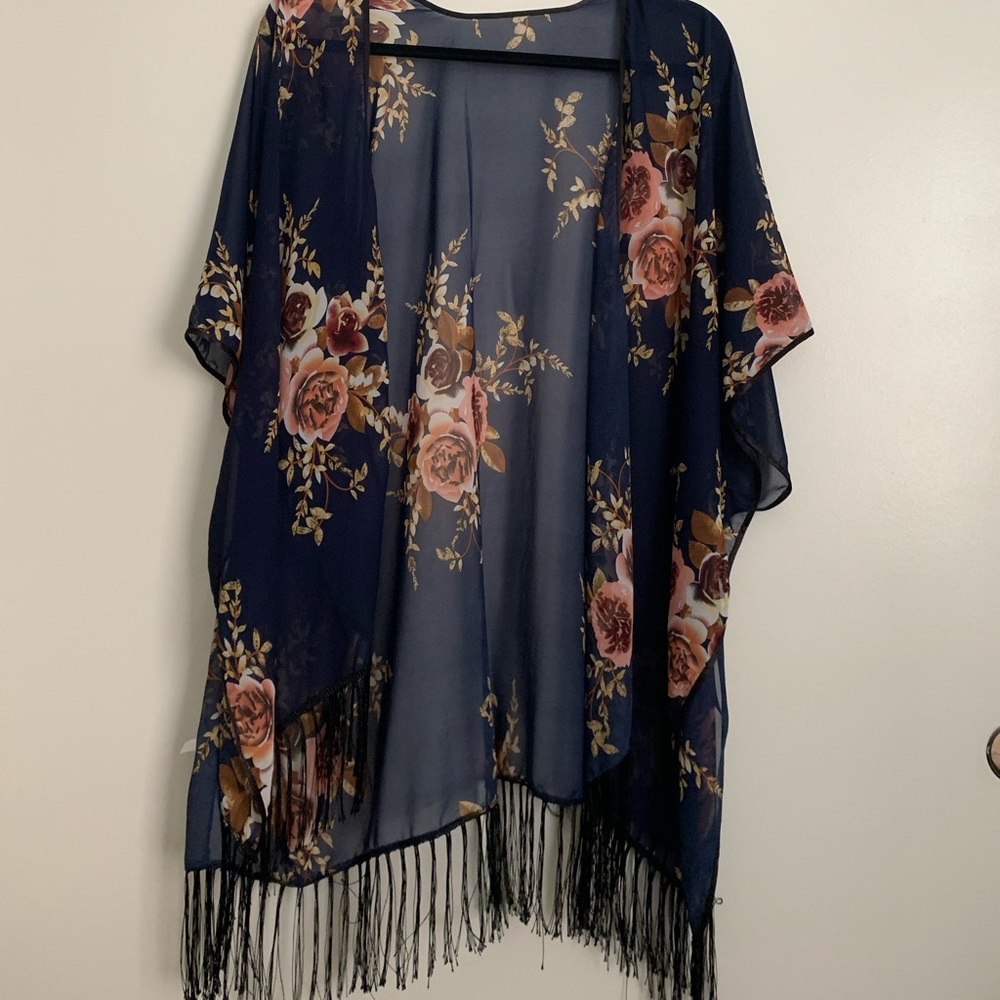 Floral kimono